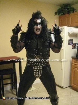 Homemade Gene Simmons Costume