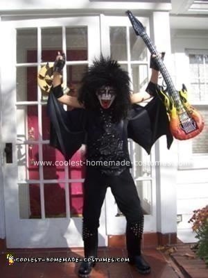 Homemade Gene Simmons Costume