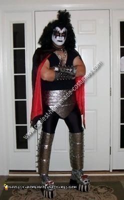 Homemade Gene Simmons from KISS Costume