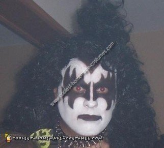 Homemade Gene Simmons from KISS Costume