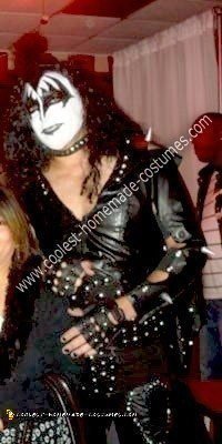 Homemade Gene Simmons Halloween Costume