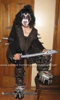 Homemade Gene Simmons KISS Costume