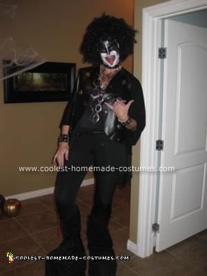 Homemade Gene Simmons KISS Costume