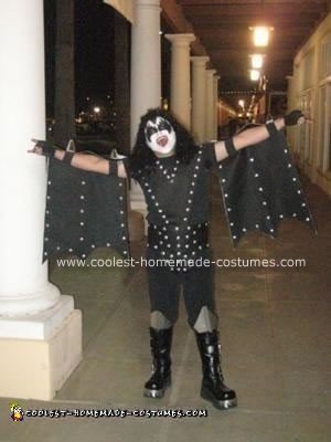 Homemade Gene Simmons KISS Costume