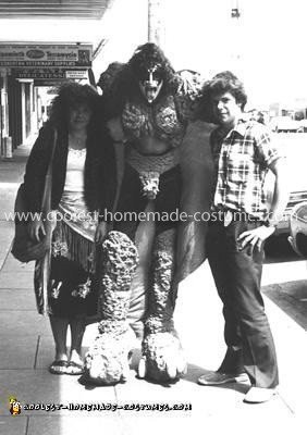 Coolest Homemade Gene Simmons Kiss Costume