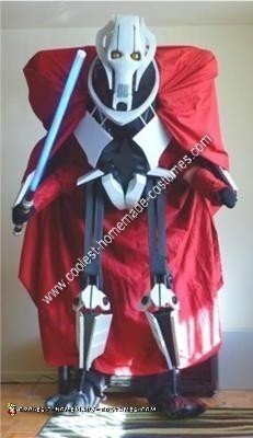 Homemade General Grievous Halloween Costume Idea