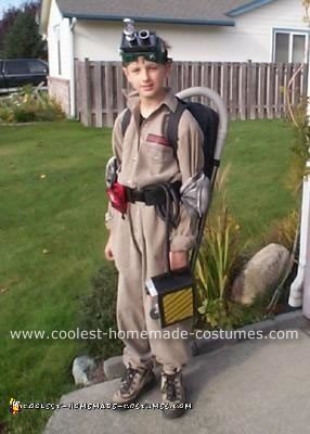 Homemade Ghost Buster Costume