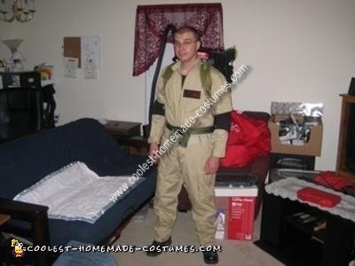 Homemade Ghostbuster Costume