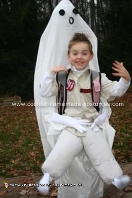 Homemade Ghostbuster Kidnapped by Ghost Costume