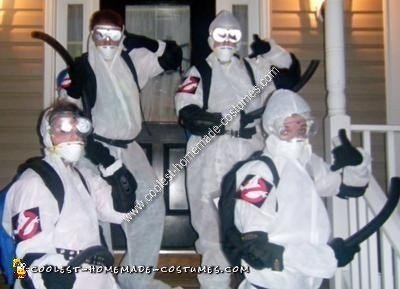 Homemade Ghostbusters Costume