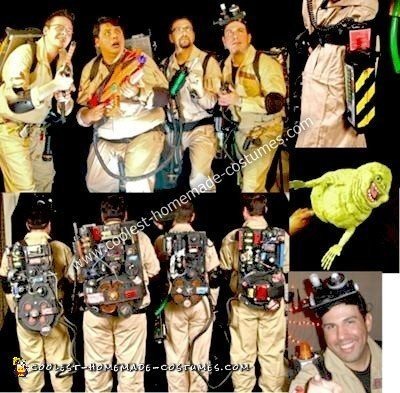 Homemade Ghostbusters Costumes