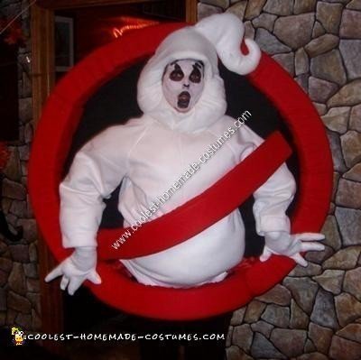 Homemade Ghostbusters Logo Halloween Costume