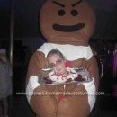 Homemade Gingerbread Man's Revenge Costume
