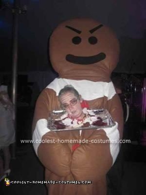 Homemade Gingerbread Man's Revenge Costume