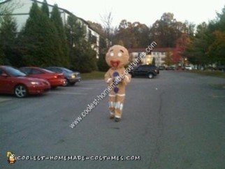 Homemade Gingy and Puss in Boots Couple Halloween Costume