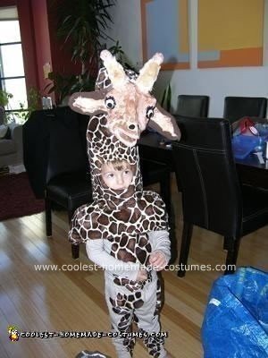 Homemade Giraffe Costume