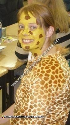 Homemade Giraffe Costume