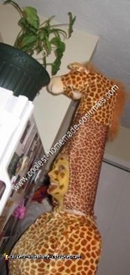 Homemade Giraffe Costume