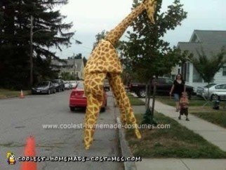 Homemade Giraffe Costume