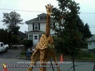 Homemade Giraffe Costume