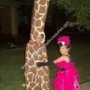 Homemade Giraffe Halloween Costume Idea