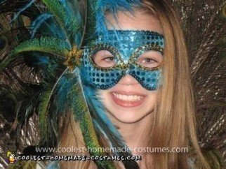 Homemade Girl's Peacock Costume