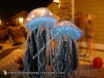 Homemade Glowing Jellyfish Costume Ideas