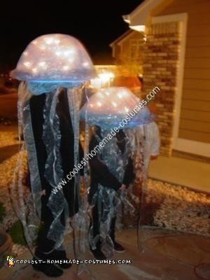 Homemade Glowing Jellyfish Costume Ideas