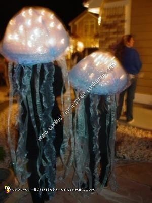 Homemade Glowing Jellyfish Costume Ideas