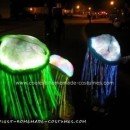 Homemade Glowing Jellyfish Costumes