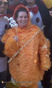 Homemade Goldfish Halloween Costume Idea