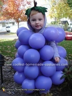 Homemade Grapes Costume