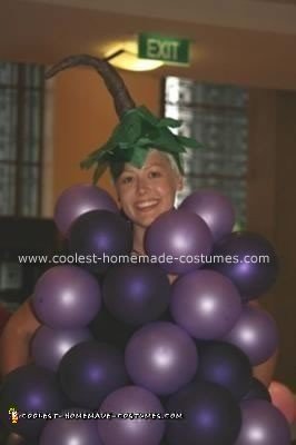 Homemade Grapes Costume