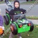 Homemade Grave Digger Monster Truck Halloween Costume