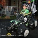 Homemade Grave Digger Monster Truck Halloween Costume Idea