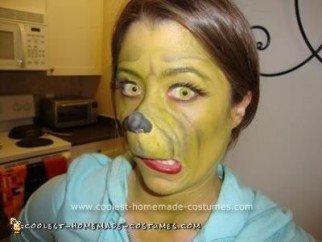 Homemade Grinch Halloween Costume Idea