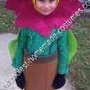 Homemade Growing Daisy Child Halloween Costume