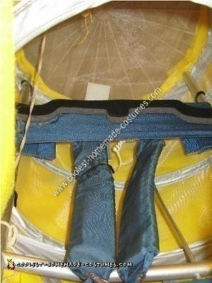 Backpack Inside the Costume