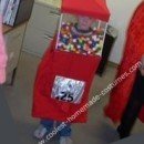 Homemade Gumball Machine Costume