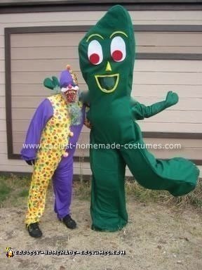 Homemade Gumby Costume