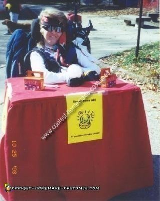 Homemade Gypsy Fortune Teller Wheelchair