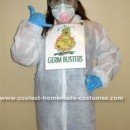Homemade H1N1 Swine Flu Halloween Costume