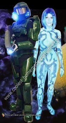 Homemade Halo 3  Master Chief and Cortana Costumes