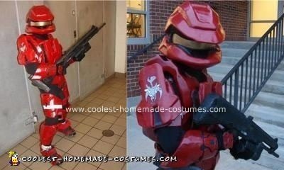 Homemade Halo Scout Halloween Costume