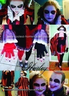 Homemade Harley Quinn Costume