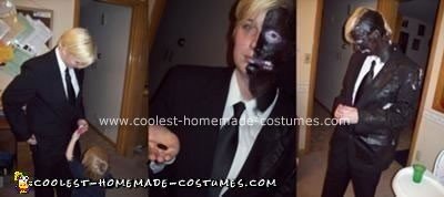 Homemade Harvey Dent Two Face Costume