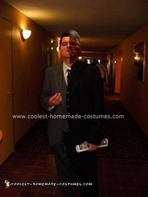 Homemade Harvey Dent Two Face Halloween Costume