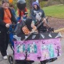 Homemade Haunted House Wheelchair Costume