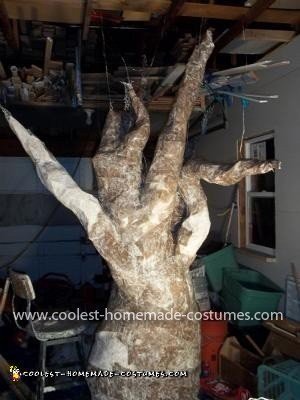 Homemade Haunted Tree Costume