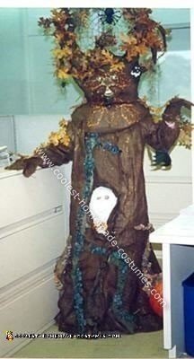 Homemade Haunted Tree Costume